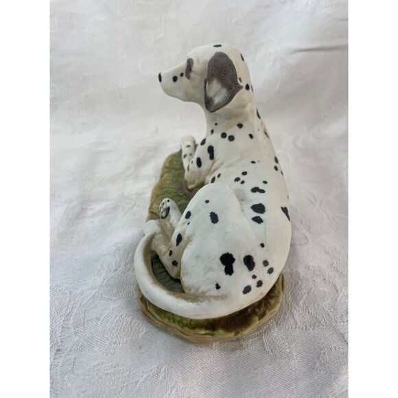 Homeco Dalmation Porcelain Figurine Dog Puppy Vintage - Picture 4 of 8